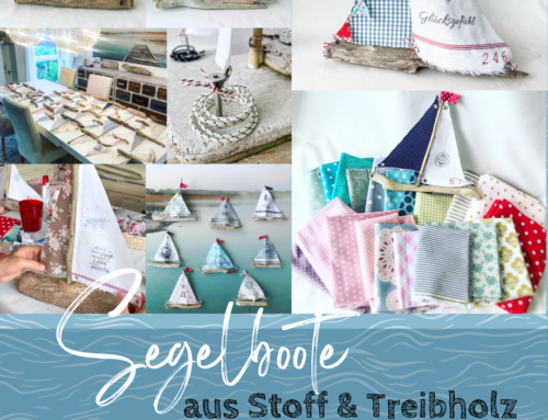 Segelboote aus Stoff & Treibholz