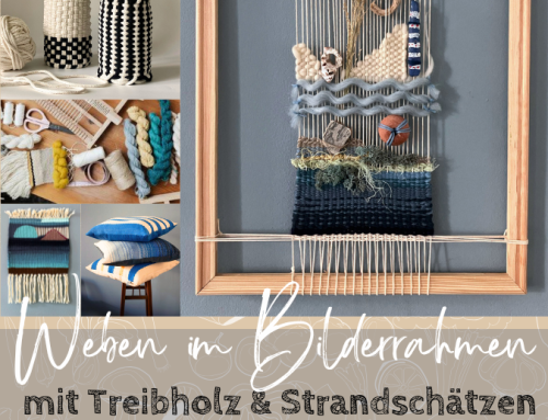 Weben im Bilderrahmen